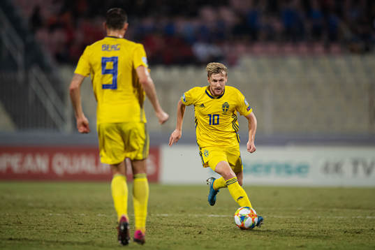 Emil Forsberg of Sweden