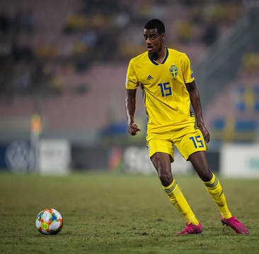 Alexander Isak of Sweden