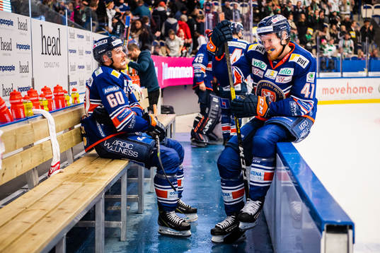 Växjös Erik Josefsson och Ludvig Nilsson deppar