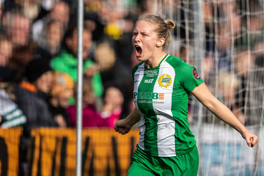 Bläddra bland fler bilder av Fotboll, Dam, Elitettan, Hammarby - AIK
