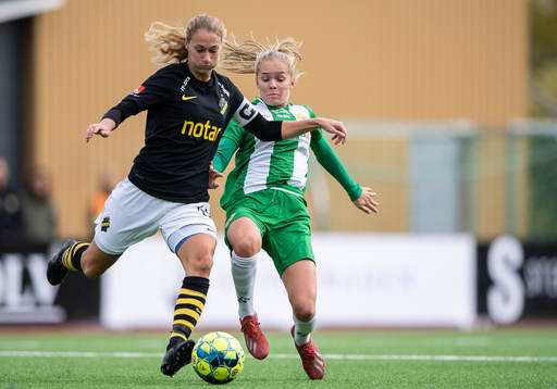 s Matilda Rosqvist och Hammarbys Hanna Lundkvist