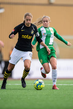 s Matilda Rosqvist och Hammarbys Hanna Lundkvist