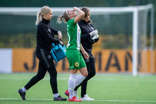 Hammarbys Emma Jansson kliver av skadad