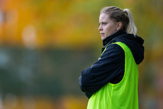 s tränare Caroline Sjöblom