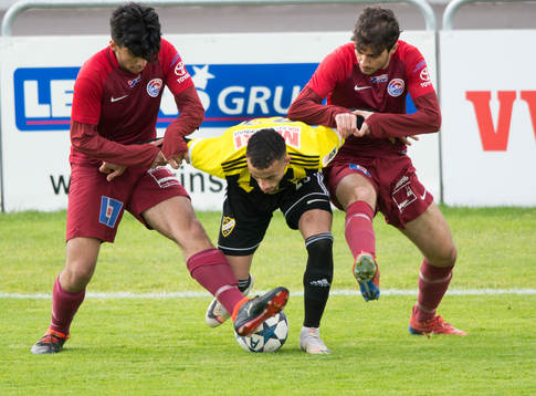 IFK Hässleholms Mohammed Hamdan i matchen i division 2