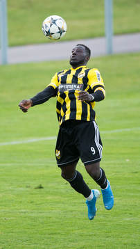 IFK Hässleholms Mike Andrews  i matchen i division 2