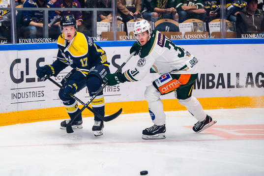 s Emil Johansson och Färjestads Carl Jakobsson