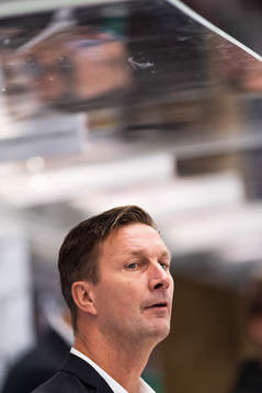 Färjestads huvudtränare Johan Pennerborn