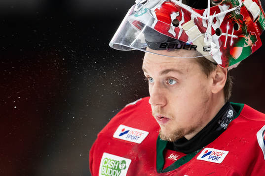 Frölundas målvakt Johan Mattsson