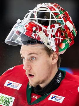 Frölundas målvakt Johan Mattsson