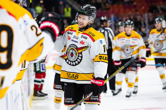 Luleås Einar Emanuelsson jublar