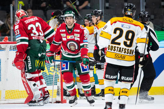 Frölundas Brandon Gormley deppar