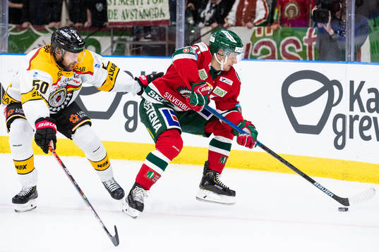 Luleås Daniel Sondell och Frölundas Nicklas Lasu