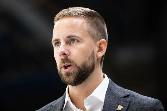 Frölundas assisterande tränare Viktor Stråhle