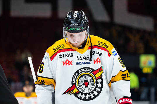 Luleås Robin Kovacs deppar