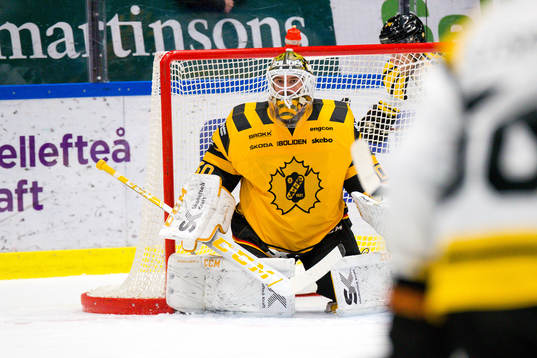 Skellefteås målvakt Gustaf Lindvall