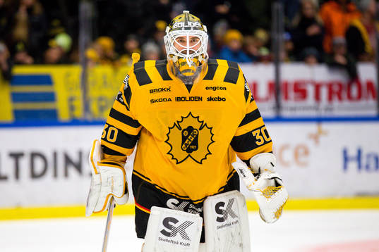 Skellefteås målvakt Gustaf Lindvall
