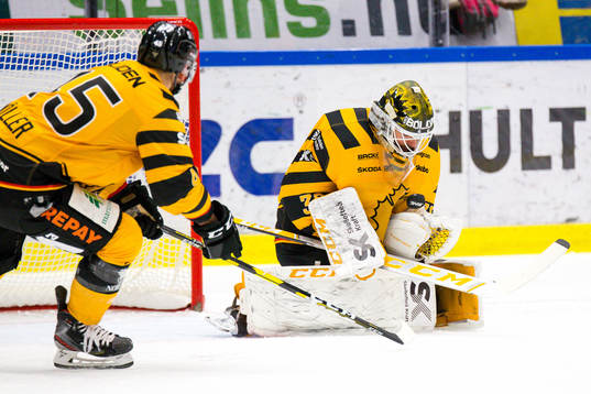 Skellefteås målvakt Gustaf Lindvall