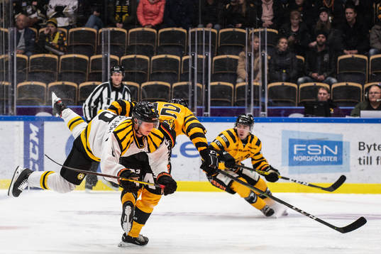 Skellefteås Adam Pettersson och Brynäs Victor Söderström