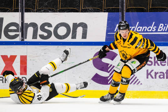 Brynäs Greg Scott och Skellefteås Philip Broberg
