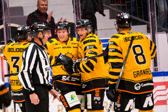 Skellefteås Rickard Hugg, Linus Lindström och Petter