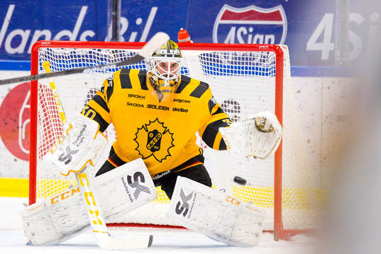 Skellefteås målvakt Gustaf Lindvall