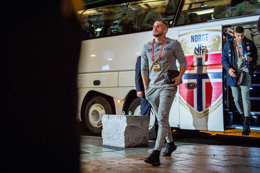 Omar Elabdellaoui of Norway arrives