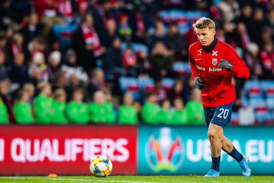 Martin Ødegaard of Norway