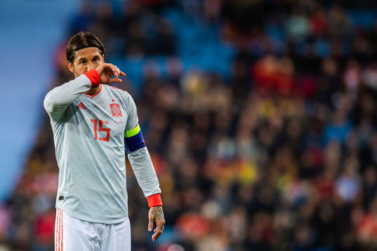 Sergio Ramos of Spain