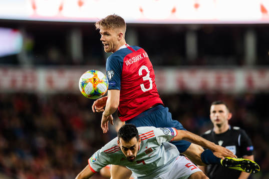 Kristoffer Ajer of Norway