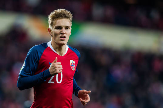 Martin Ødegaard of Norway