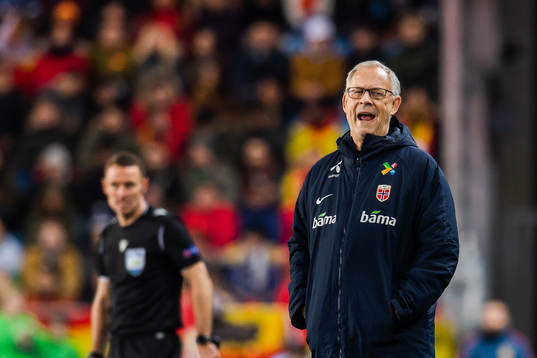 Lars Lagerbäck, head coach of Norway