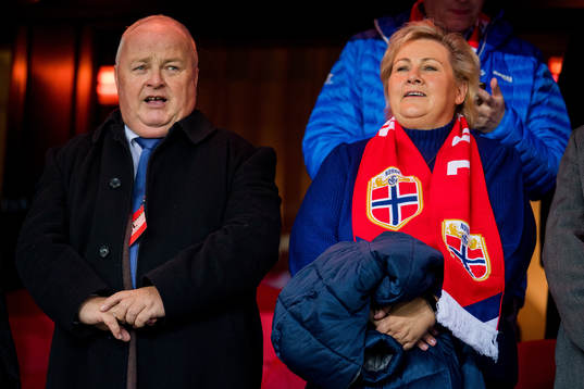 Terje Svendsen, president of the Norwegian Football