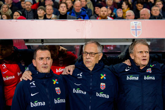 Per Joar Hansen, assistant coach, Lars Lagerbäck, head