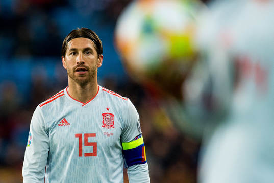 Sergio Ramos of Spain