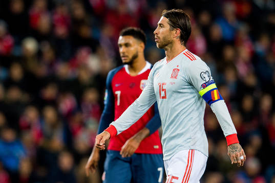 Sergio Ramos of Spain