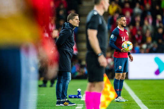 Robert Moreno, head coach of Spain