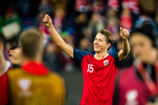 Sander Berge of Norway