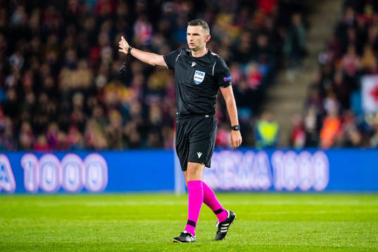 Michael Oliver, referee