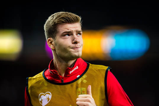 Alexander Sørloth of Norway