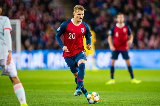 Martin Ødegaard of Norway