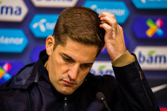 Robert Moreno, head coach of Spain