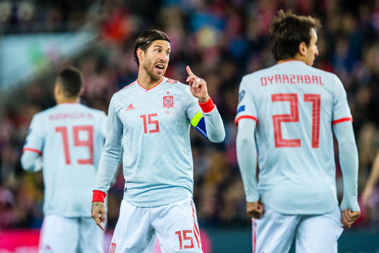 Sergio Ramos of Spain
