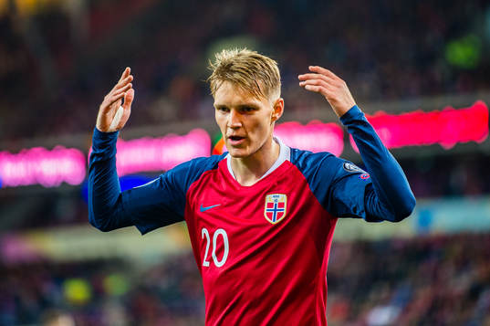 Martin Ødegaard of Norway