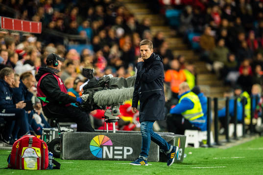 Robert Moreno, head coach of Spain
