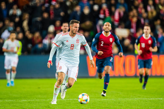 Saul Niguez of Spain