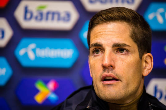 Robert Moreno, head coach of Spain