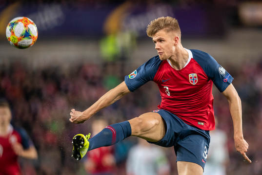 Kristoffer Ajer of Norway