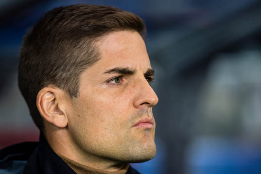 Robert Moreno, head coach of Spain