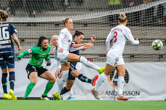 Rosengårds Sanne Troelsgaard  mot Linköpings Anna